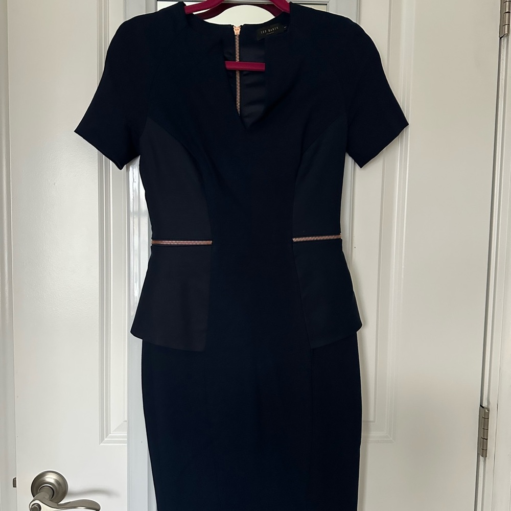 Ted Baker Dark Blue Dress